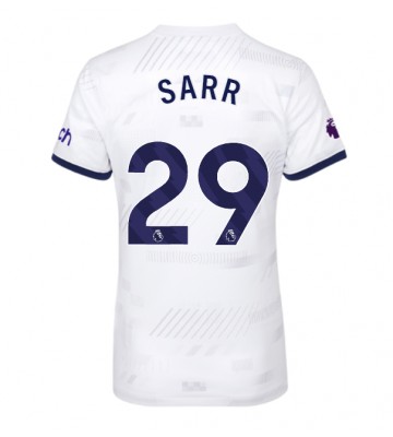 Tottenham Hotspur Pape Matar Sarr #29 Hjemmebanetrøje Dame 2023-24 Kort ærmer